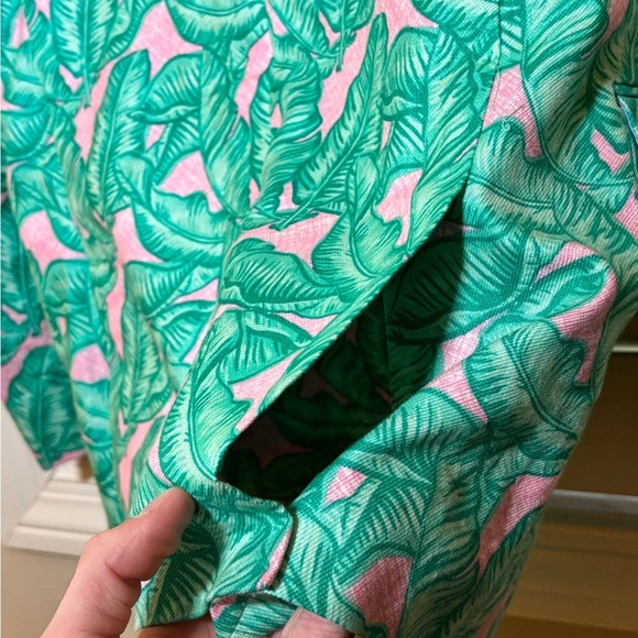 Vineyard Vines Banana Leaf Pink Blazer 38R - Picture 6 of 6